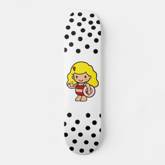 Lifeguard girl skateboard (Voorkant)