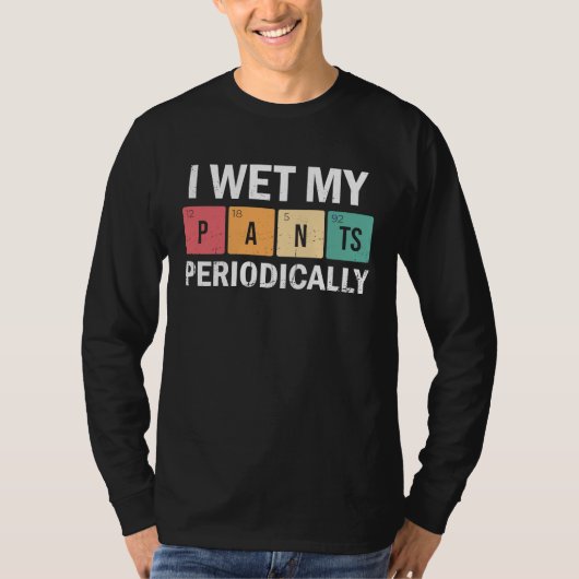 Lifeguard I Wet My Pants Periodically Lifeguarding T-shirt (Voorkant)
