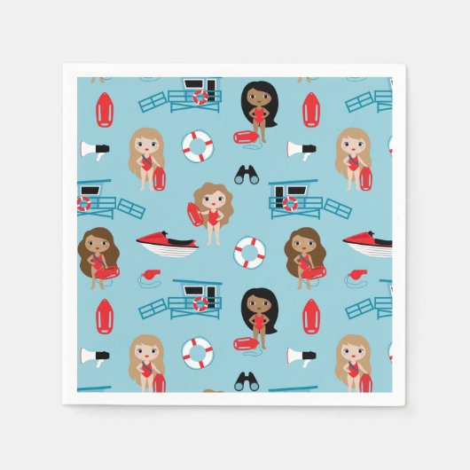 Lifeguard Napkins Servet (Voorkant)