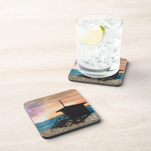 Lifeguard Stand Bier Onderzetter (Rechterzijde)