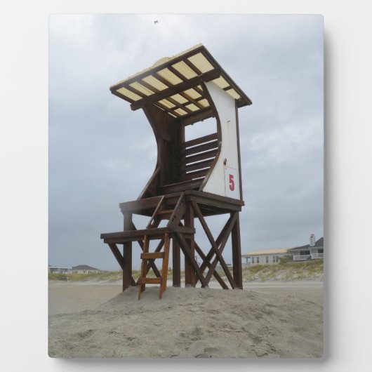 Lifeguard Stand Wright tsville Beach Fotoplaat (Voorkant)
