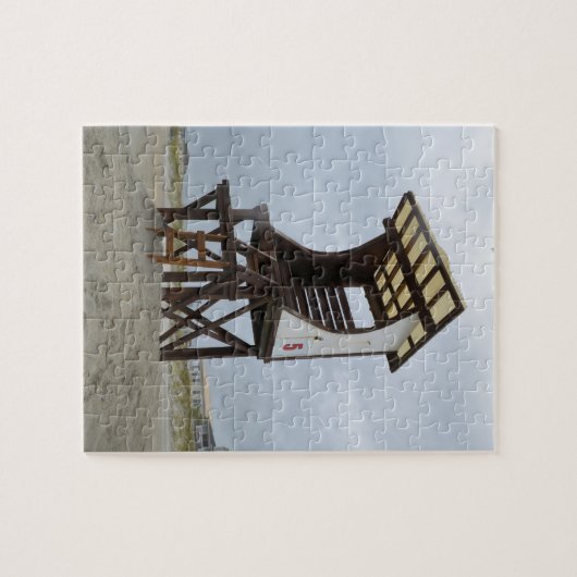 Lifeguard Stand Wright tsville Beach Legpuzzel (Horizontaal)