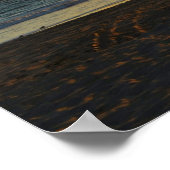 Lifeguard Station at Santa Monica Beach California Poster (Hoek)