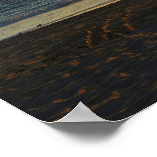 Lifeguard Station at Santa Monica Beach California Poster (Hoek)