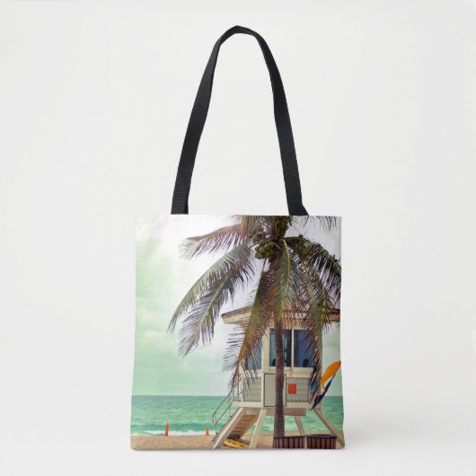 Lifeguard-station |Florida Tote Bag (Voorkant)