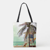 Lifeguard-station |Florida Tote Bag (Achterkant)