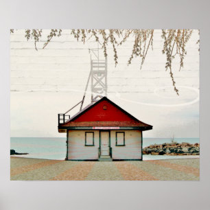 Lifeguard-station Poster