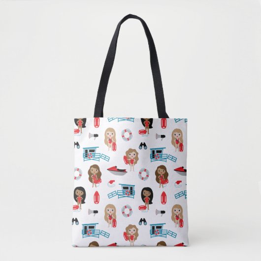 Lifeguard Tote Bag (Voorkant)