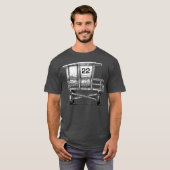 Lifeguard tower 22 Premium T-shirt (Voorkant volledig)