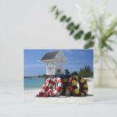 Lifeguard Tower Briefkaart (Staand voorkant)