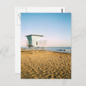 Lifeguard Tower in Santa Cruz Briefkaart (Voorkant / Achterkant)