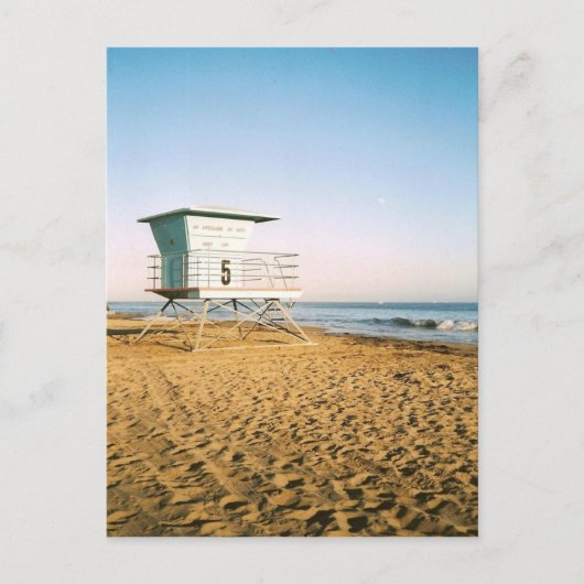 Lifeguard Tower in Santa Cruz Briefkaart (Voorkant)