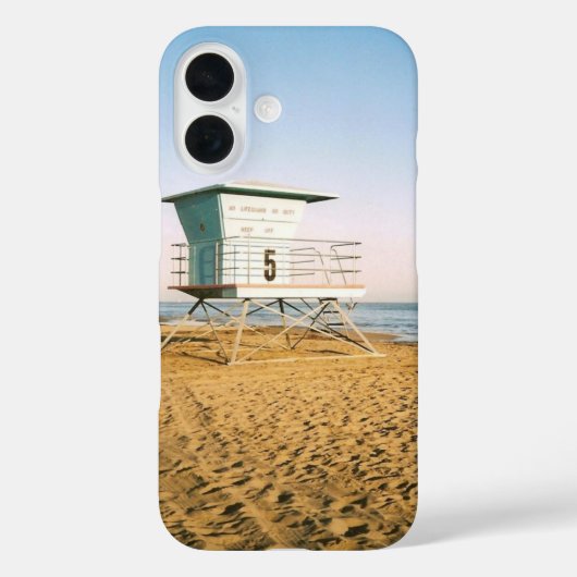 Lifeguard Tower in Santa Cruz Case-Mate iPhone Case (Achterkant)