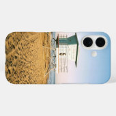 Lifeguard Tower in Santa Cruz Case-Mate iPhone Case (Achterkant (horizontaal))