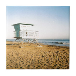 Lifeguard Tower in Santa Cruz Tegeltje