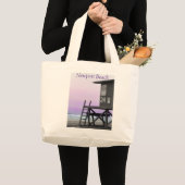 Lifeguard Tower Newport Beach Bag Grote Tote Bag (Voorkant (product))