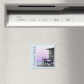 Lifeguard Tower Newport Beach Magneet (Insitu (Vaatwasser))