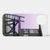 Lifeguard Tower Newport gefinteerd Case-Mate iPhone Case (Achterkant (horizontaal))