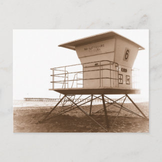 Lifeguard Tower Ventura Briefkaart