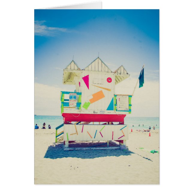 Lifeguard Tower | Zuid-Beach, Miami (Voorkant)