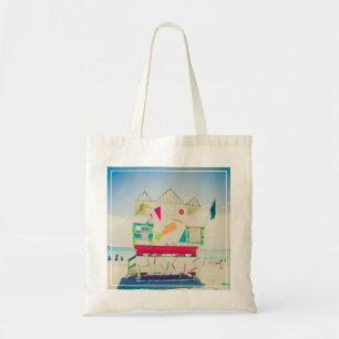 Lifeguard Tower Zuid-Beach, Miami Tote Bag
