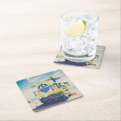 Lifeguard Tower | Zuidstrand, Miami, Fl Kartonnen Onderzetters (Insitu)