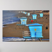 Lifeguard Towers Poster (Voorkant)