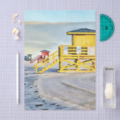 Lifeguard towers Siesta Key Beach Tissue Paper Tissuepapier (Craft)