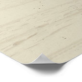 Lifeguard Watch Tower bij de Beach Photo Poster (Hoek)