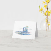 Lifeguard Wenskaart Kaart (Gele Bloem)