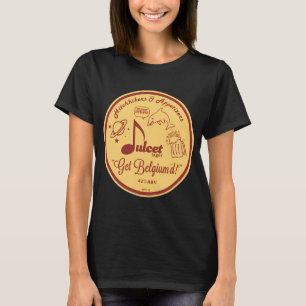 Lifeguests & Hapjes Dulcet Lager Ronde Blauwe T-shirt