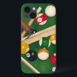 Lifelike Billiards Table met Balls en Chalk Case-Mate iPhone Case<br><div class="desc">Rack ze met dit spectaculaire schilderij van een billiardtafel van Jennifer Goldberger. De ballen zien er nieuw uit, het vilt ziet er immaculair uit en de krijt is al aangebracht op de richtsnoerstokken. Hang dit in je huis, of geef het aan een vriend of geliefde die van een spel van...</div>