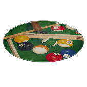 Lifelike Billiards Table met Balls en Chalk Snijplank (Hoek)