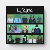 Lifeline Easel bevat een Frameless Photo Holder Fotoplaat (Voorkant)