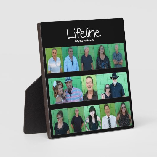 Lifeline Easel bevat een Frameless Photo Holder Fotoplaat (Voorkant)