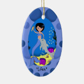 Lifen Blue Mermaid Ornament (Rechts)