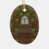 Lifen Blue Mermaid Ornament (Achterkant)