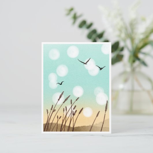 Life's a beach briefkaart (Staand voorkant)