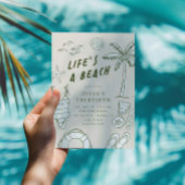 Life's a Beach Girls 30e zomerverjaardag Kaart