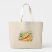 Life's A Beach Grote Tote Bag (Achterkant)