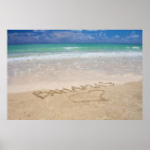 Life's a beach poster (Voorkant)