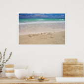 Life's a beach poster (Keuken)