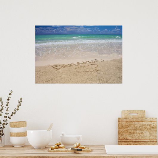 Life's a beach poster (Keuken)