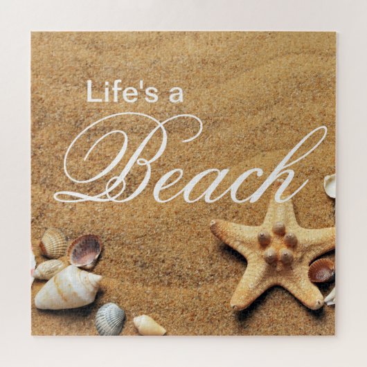 Life's a Beach Themapuzzel Legpuzzel (Horizontaal)