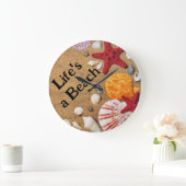 "Life's a Beach" wandklok  (Huis)