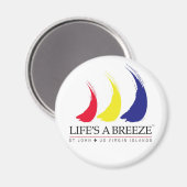 Life's a Breeze™_Paint-The-Wind_St. John magneet (Voorkant / Achterkant)