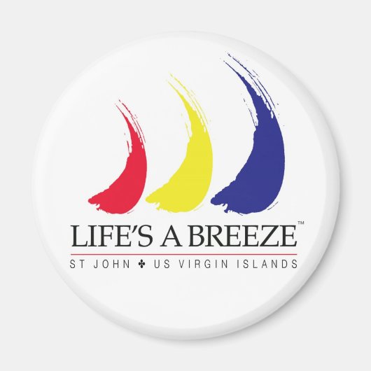 Life's a Breeze™_Paint-The-Wind_St. John magneet (Voorkant)