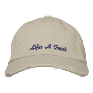 Life's A Pooch Hondenliefhebbers  Rustiek Geborduurde Pet