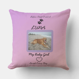 Life's Best Friend Celebration Kussen