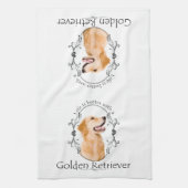 Lifes Betere Gouden Keuken Handdoek (Verticaal)